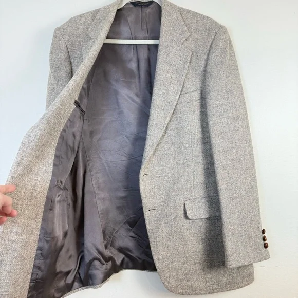 Robert Stock Vintage Classic Tweed Men's Sport Coat size 42R 100% Pure WOOL